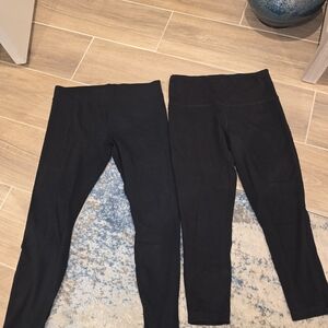 Kids Black Leggings
